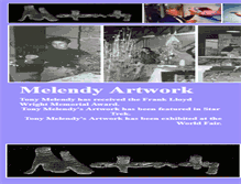 Tablet Screenshot of melendyart.com